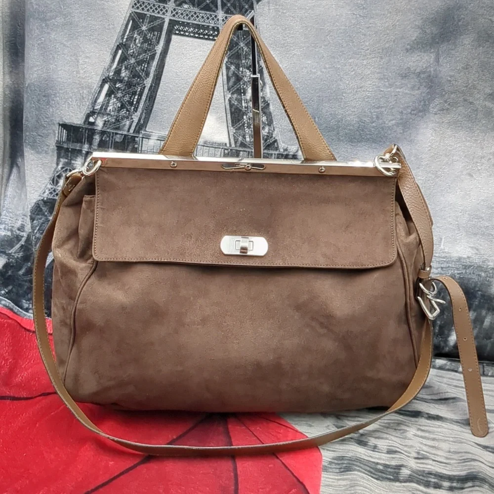 Marni Large Suede Bag